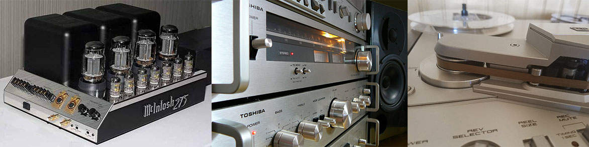We service all makes and models of home stereo components and surround sound systems.
